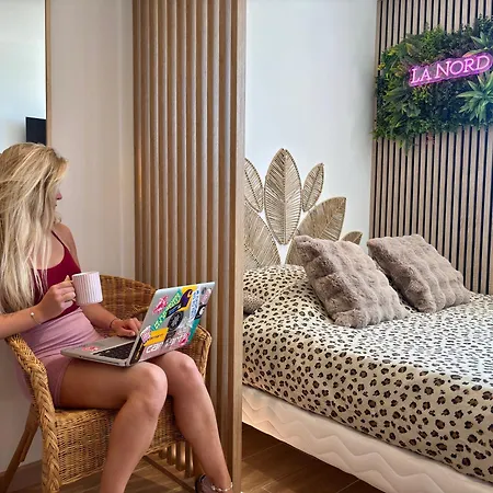 La Nord - Neuf Wifi & Parking Prive 20m Ocean - Front De Apartment Soorts-Hossegor